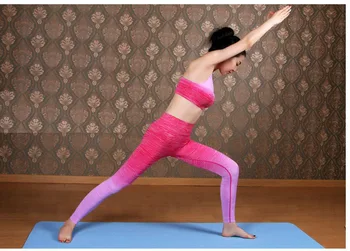Ženy Tenké Legíny+Topy Cvičenie Yogaing Sady Podprsenka Košele +Nohavice Fitness Oblečenie Pančuchové Nohavice Gymming Športových Beží Dievčatá Pre Ženy