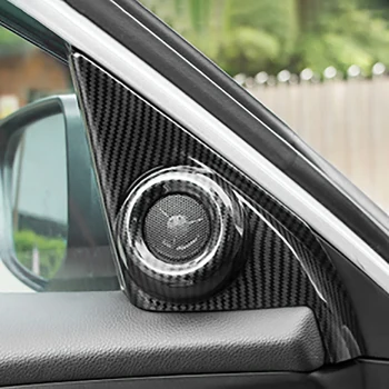 Pre Honda Civic 2016-2019 Vnútorné Pilier Dvere Stereofónny Reproduktor Kryt Trim Krúžok Obloha Liatie Auto Nálepky Príslušenstvo