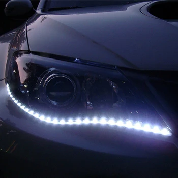 Auto Moto LED Pásy Svetlo Dekoračné Lampy Príslušenstvo DRL Pre Mercedes Benz W201 Triedy GLA W176 CLK W209 W202 W220 W204 W203