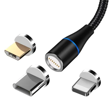 Magnetické USB Kábel Rýchle Nabíjanie USB Typu C Kábel Magnet Nabíjačku Údaje Poplatok Micro USB Kábel Mobilného Telefónu Kábel USB Kábel