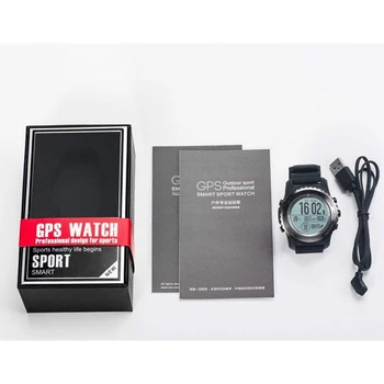 S968 Smartwatch, Muži Bluetooth Smart Hodinky Hodinky Podpora GPS, Tlak Vzduchu, Hovor, tep, Športové Hodinky | Inteligentné Náramkové Hodinky S
