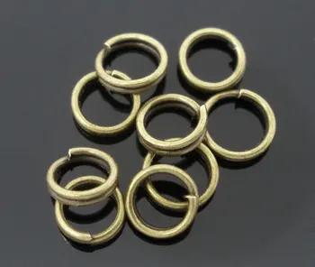 Zliatiny Split Skok Krúžky Kolo Antické Bronzové 5mm( 2/8