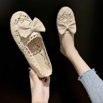 V lete roku 2020 nové dámske topánky wild oka topánky kórejský čipky módy sexy luk sandále