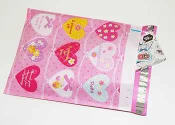 Loetrusting 100ks 26x33+4cm Ružové Plastové Obálky Taška Self-tesnenie Samolepiace Oblečenie Taška Poly Mailer Poštových Box Balenie Vrecia