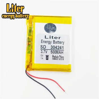 500MAH 304241 of polymer lithium batéria pre výrobcov