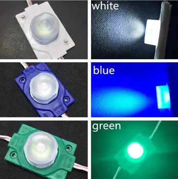 1.5 W LED Modul, Bočné Osvetlenie 5050 led žiarovky 1 led Modul, Vstrekovanie Objektív Super Jasu pre Logo Listov