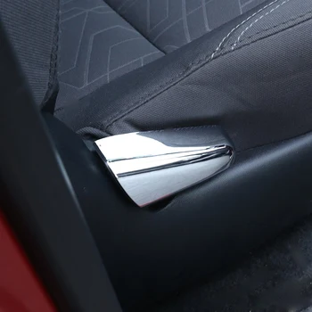 Pre Toyota Tacoma 2016-2020 ABS Chrome Auto Sedadla Tlačidlo Dekoratívny Kryt Interiérové Lišty Výbava 3ks