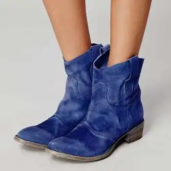 Nové módne dámske semišové topánky 2021 zimné dámske dámske členkové topánky ležérne topánky