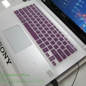 Pre Sony SVF14 Fit14 F14 Series Nový Silikónový kryt klávesnice Protector