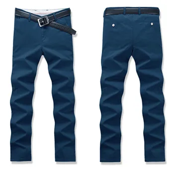 2018 Novou značkou vysokej kvality nohavice pánske bežné dlhé nohavice Muž jeseň Nohavice Pánske nohavice, slim fit, nohavice Mužov Plus veľkosť 28-38