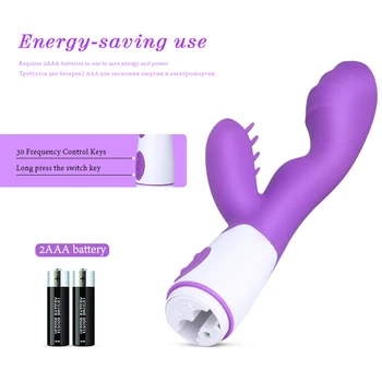 30 rýchlosti G-Spot Vibrátor pre Ženy Rabbit Vibrátor Prst Masáž Vaginálny Orgazmus sexuálnu hračku pre Ženy, Sex Produkt pre Lesbické Dospelých