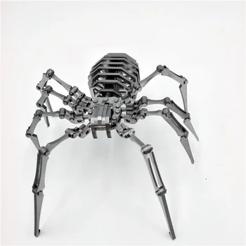 Urob si sám Zostaviť Model Auta 3D Spider Hádanky Nehrdzavejúcej Ocele, Montáž Odnímateľný Modely Puzzle Domáce Dekorácie Najlepší Darček