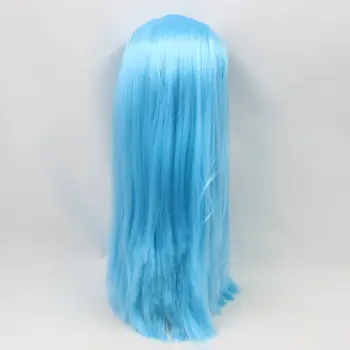 ĽADOVÉ DBS Blyth bábika 1/6 bjd nahé spoločný orgán Fantasy blue soft dlhé rovné vlasy pre dievča súčasnosti DIY bielej kože BL6023