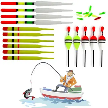Rybolov Plaváky Výstroj Nastaviť Rybárske Float Vhodné Pre Všetky Druhy Rybolovu Bobbers Rod Dlho Plávať Vrúble Rybárske Náradie Príslušenstvo