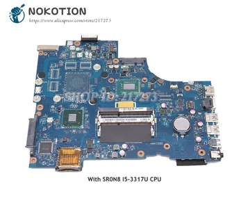 NOKOTION Pre Dell inspiron 17R-3721 5721 Notebook Doske CN-04J1FF 04J1FF VAW11 LA-9102P základná Doska SR0N8 i5-3317 CPU DDR3