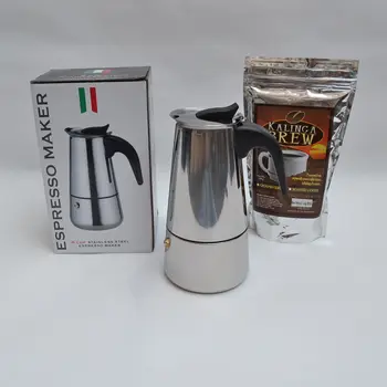 6 cups300ML Espresso stroj Amerického skrápaný elektrické Moka kávovar hrniec pece elektrické dielov stavebnice doprava zadarmo