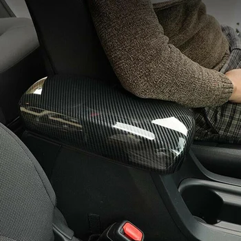 Carbon Fiber stredovej Konzoly Kryt lakťovej opierky lakťová opierka Okno Panel Výbava pre Toyota Corolla 2019 2020 Auto Styling