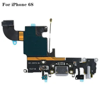 YWEWBJH Nabíjací Port Dock Konektor USB Flex Pre iPhone 5 5 6 6 7 8 Plus Slúchadlá Audio Jack, Mikrofón Flex kábel