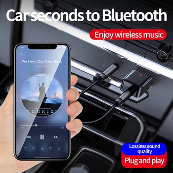 5.0 Bluetooth Adaptér Vysielač, Prijímač 2 V 1, USB Adaptéra Audio Prijímač Mini 3.5 mm Aux Hudby Prijímač Pre PC, TV Auta