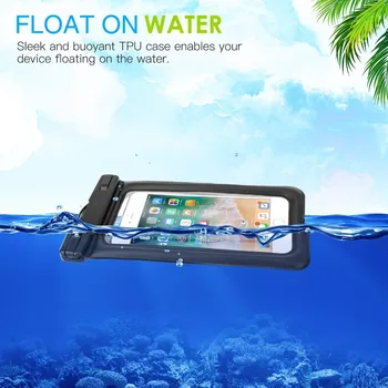 Univerzálny Kryt Vodotesný Telefón puzdro Pre iPhone XS MAX Coque Puzdro Vodotesný Vak obal Pre Samsung S9 Plus Plávať Vodotesné puzdro