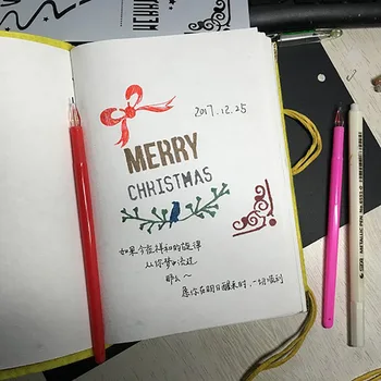 1pc Veselé Vianoce Jeleň Šťastný Nový Rok Maľovanie Šablón Zavesiť Značky Zápisník Vianočné Pozvánka DIY Nástroje Vianoce Dodávky