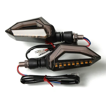 Motocykel Zase Signálne Kontrolky Žltá kontrolka LED Blinkers Flashers Pre HONDA CB 400 CBR600 F2,F3,F4,F4i NC 700 VTX 1300