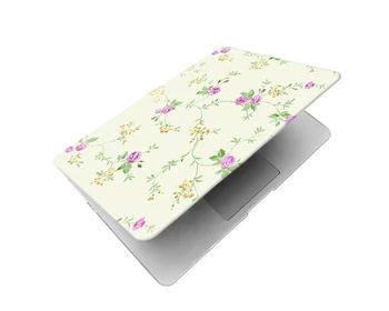 Kvetinový vzor, Pevný obal Pre Macbook Pro Touch panel 15 S Kryt Klávesnice Pre MacBook Air 11 13 Pro Retina 12 palcový Notebook shell