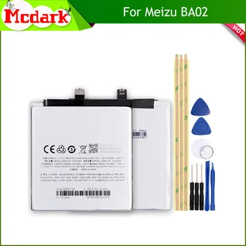 Mcdark Pre Meizu BA02 Chytrý telefón Náhradné Batérie Vysokej Kvality veľkou Kapacitou 3100mAh Batérie s nástrojmi