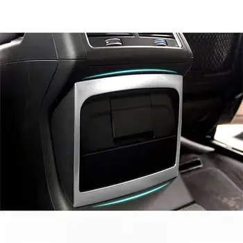 Tonlinker 1 KS DIY auto styling nehrdzavejúcej ocele Zadné sedadlo zásuvky svetlo obal prípade Samolepky pre AUDI Q5 2012-15 príslušenstvo