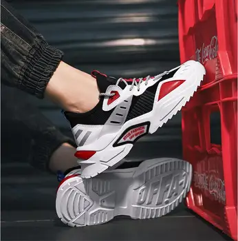 L-0302 mužov topánky šport dizajnér tenisky zapatillas jogging topánky Skate topánky bežné air mesh bežecká obuv