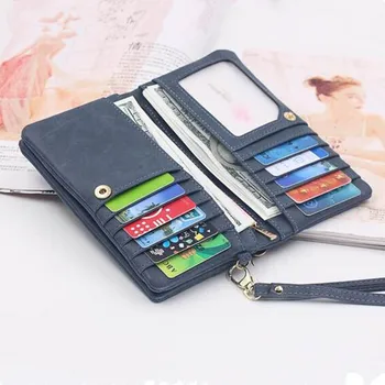 Univerzálna Peňaženka Karty Vrecku Taška Pre Samsung Poznámku 8 9 10 10+ S8 S9 S10 Plus S10E Pre iPhone 5 6 7 8 Plus X XS 11 Pro Max XR
