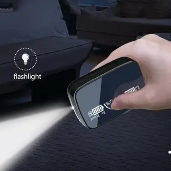 NOVÉ Bezdrôtové Bluetooth 5.0 Slúchadlá Zrkadlo S LED Displej 9D HiFi Stereo Baterka Design Smart Touch Vodotesné Slúchadlá