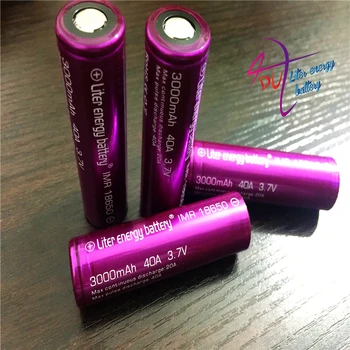 4pcs/veľa Notebook Batérie 3000mah Nabíjateľná batéria pre Elektronické Cigarety Box Mod Vysokej Kvality s akumulátorom prípade darček
