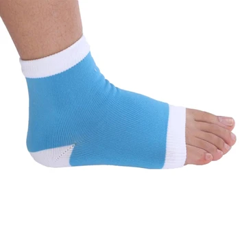 1 Pár Gél Päty Ponožky Módne Nohy Starostlivosť O Pleť Chrániče Ponožky Liečba Hladké Starostlivosť O Nohy Ponožky Modrá Ružová