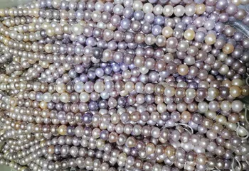 Skutočné AA+ Prírodné Perly 12-16 mm Farebné sladkovodné perly OBROVSKÉ voľné korálky DIY darček jeden pramene Diera Cca 1mm
