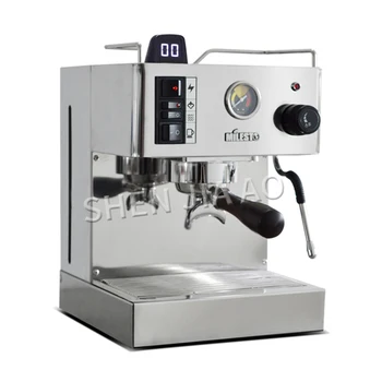 220V profesionálne semi-automatické taliansky kávovar z nerezovej ocele 3.5 L nádrž na Vodu, elektrické espresso kávovary EM-18