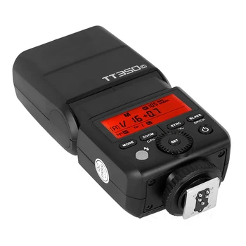 Godox 2x TT350C Mini Flash TTL HSS 1 / 8000s 2.4 G wireless s X1T-C 2.4 G Bezdrôtový Flash Trigger Vysielač pre Canon
