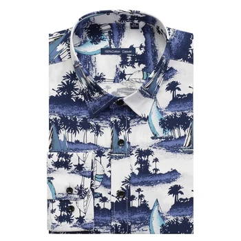 6XL 7XL 8XL 9XL 10XL bavlna podnikanie mužov príležitostné voľné dlho puzdre tričko classic tlač značku oblečenia luxusné kvetinové tričko