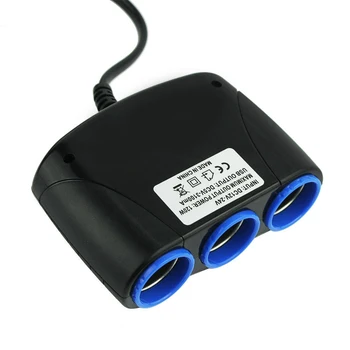 Autozapaľovača Splitter Plug LED USB Nabíjačku Adaptér 3.1 120W Detekcie Pre Telefón, MP3 DVR Príslušenstvo New horúce boutique