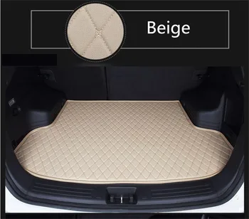 Auto Cargo Vložkou batožinového priestoru Rohože Pre Peugeot 301-2018 Auto Boot Mat Vysoká Kvalita Nové Výšivky Kožené doprava Zadarmo