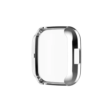 Full Screen Protector Prípade Fitbit Versa2 Smartwatch Rám, Kryt Mäkké tpu Ochranný Pre fitbit Versa2 Príslušenstvo Hodinky