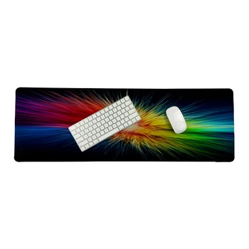 MaiYaCa Vlastné Rohože Farba Výbuchu Herný Počítač Myš rohože Veľkosť 30*80cm/11.8*31.5 palcový Malé Mousemat