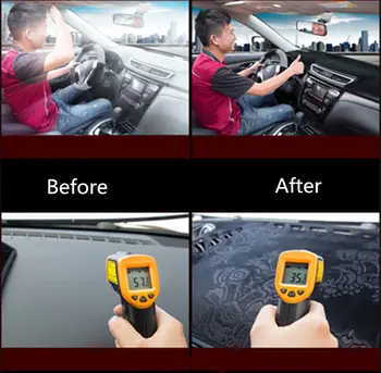 Auto Panel Kryt Mat Pad Dashmat Dash slnečník Nástroj Chrániť Koberec Príslušenstvo Pre Mazda CX-5 CX5 na roky 2012-2016