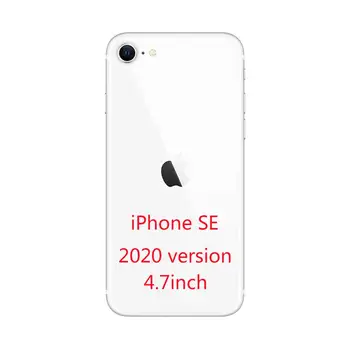 Pre iPhone SE 2020 Prípade Mäkké TPU Kremíka priehľadný Kryt Pre Apple iPhoneSE 4.7 palcový Fundas Coque Etui Nárazníka shockproof