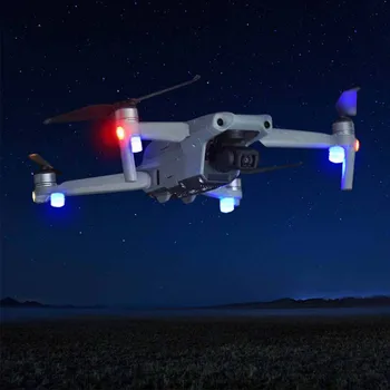 4pcs Drone S diódy Batérie Noc Bleskové Svetlo, Jednoduchá Inštalácia Navigácie Proti Strate Signálu Lampa Mini Univerzálny Pre DJI Mavic Vzduchu 2