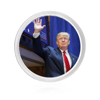 Donald Prezident 2020 Trump Pamätné Mince Á Gold Eagle Skvelé Amerike Výzvou Strieborné Nám Mincí
