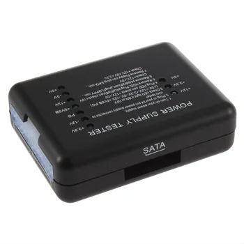 Napájanie Tester Kontrola LED 20/24 Pin PSU ATX SATA HDD Tester Checker Meter Meranie na PC Výpočet Veľkoobchod