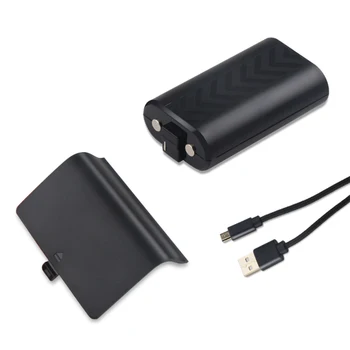 1PCS Nabíjateľná Batéria+3m USB Nabíjací Kábel Pre XBOX ONE X / Xbox jeden S Bezdrôtové Herné ovládače Batérie Príslušenstvo
