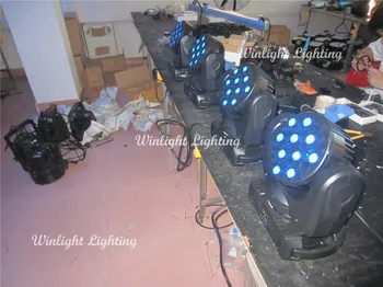 ( 8 ks / lot ) Vysoká Quanlity 8pcs/veľa 36*5W RGBW LED Lúč Pohyblivé Hlavy Svetla LED Pohyblivé Hlavy Svetla Na Scéne svetelný Efekt