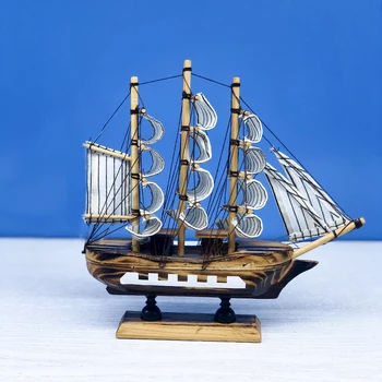 LUCKK Hot Predaj 3D Drevené Montáž Plachtenie Víťazstvo Kráľovské Námorníctvo Loď Dekor Miniatúrne Loď plaví Loď Model PRE Domova Plavidlá